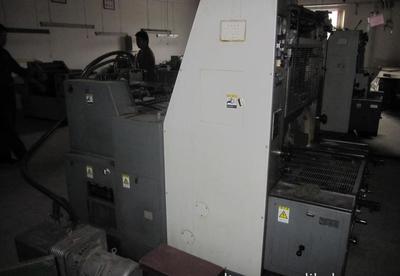 二手日本原裝濱田四開單色膠印機展示與細(xì)節(jié)解析
