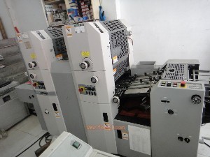 二手濱田八開(kāi)雙色酒精機(jī)出售，溫州藍(lán)天印刷物資推薦